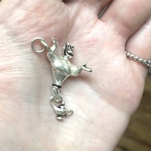 Disney Aladdin genie sterling silver charm
